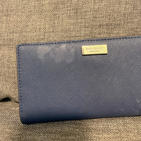 Kate Spade Navy Blue Wallet - Picture 2 of 6